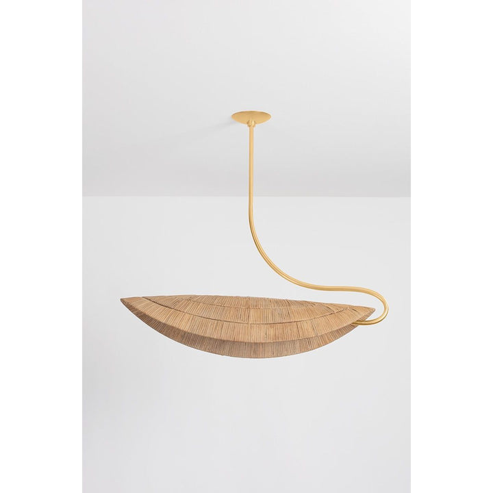 Medea Linear - Gold Leaf 6 Lights