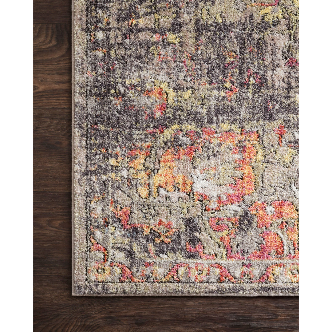 Loloi Medusa Taupe / Sunset 18" x 18" Sample Rug