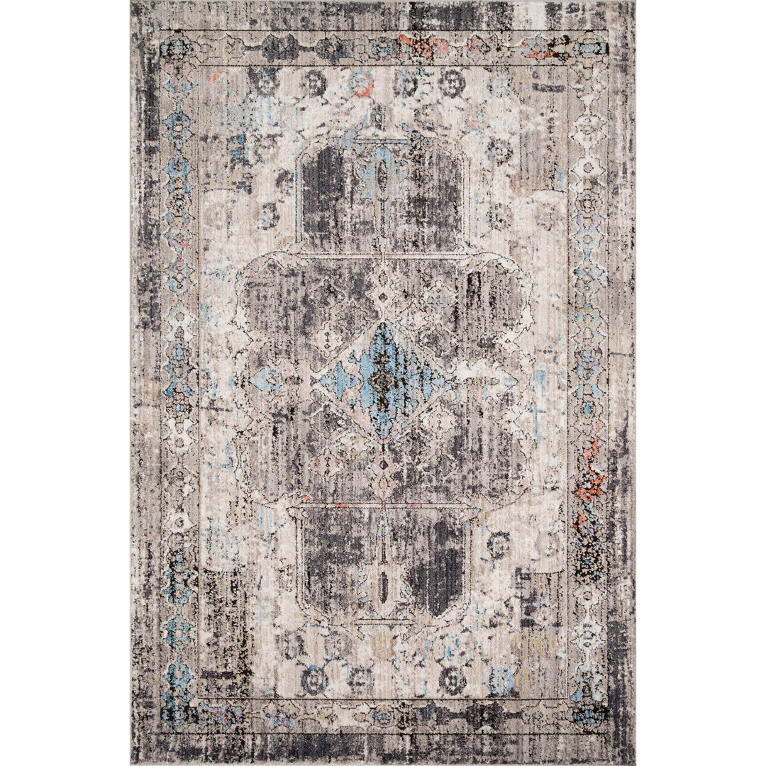 Loloi Medusa Natural / Stone 2'-4" x 8'-0" Runner Rug