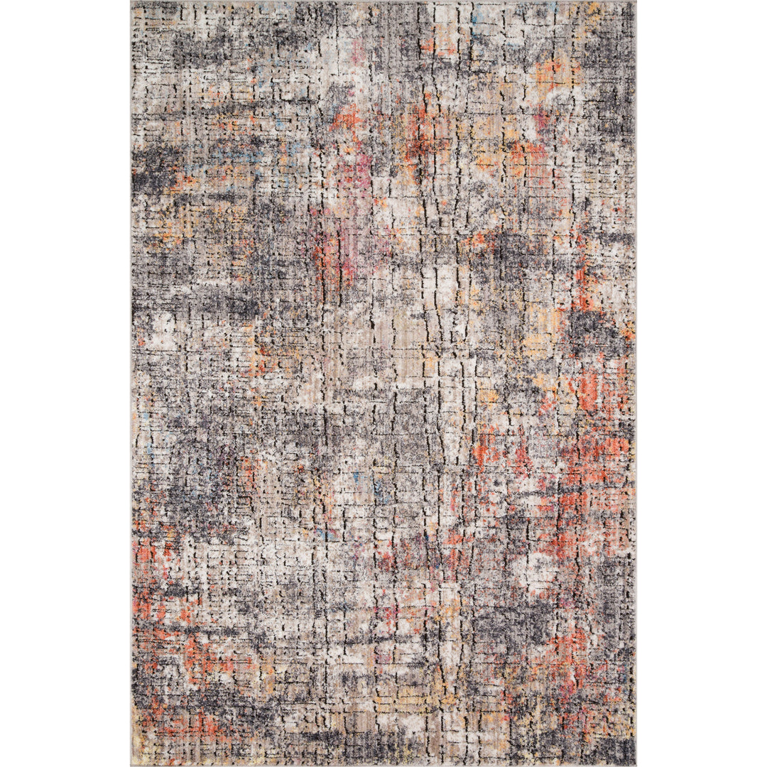 Loloi Medusa Graphite / Sunset 3'-11" x 5'-7" Accent Rug