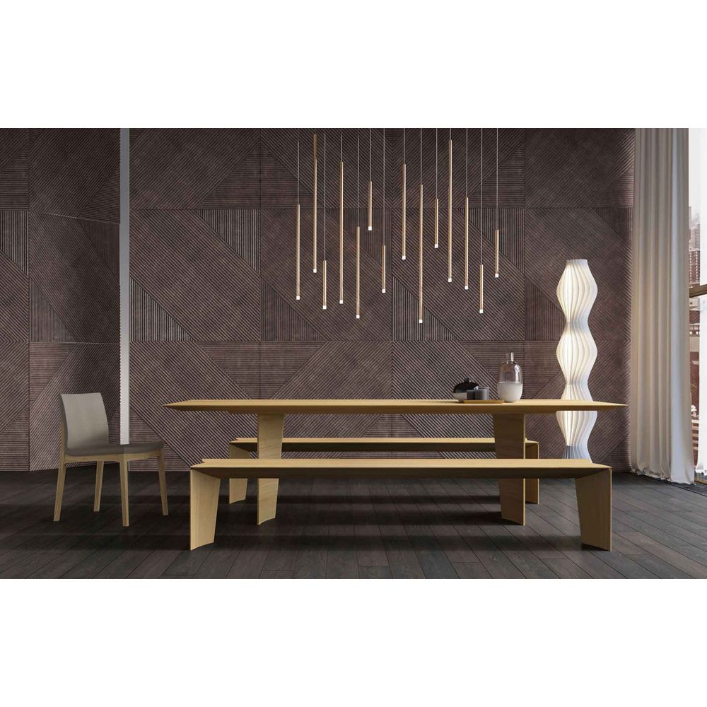 Soho 106" Oak Dining Table by Modloft