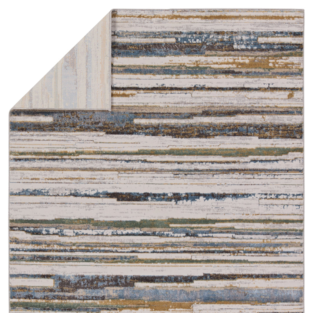 Vibe by Jaipur Living Fioro Striped Multicolor/ Cream Area Rug (9'3"X12')