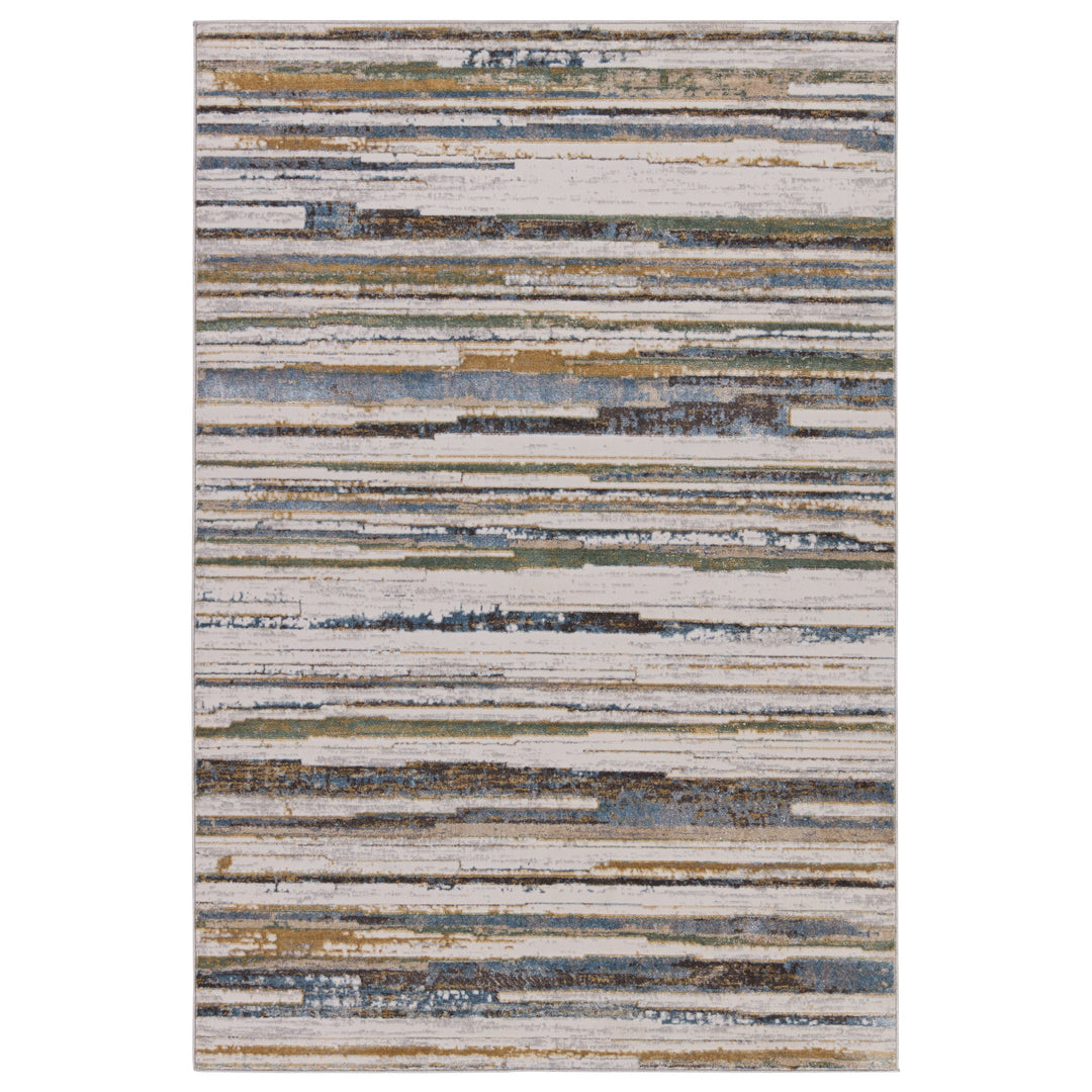 Vibe by Jaipur Living Fioro Striped Multicolor/ Cream Area Rug (9'10"X14')