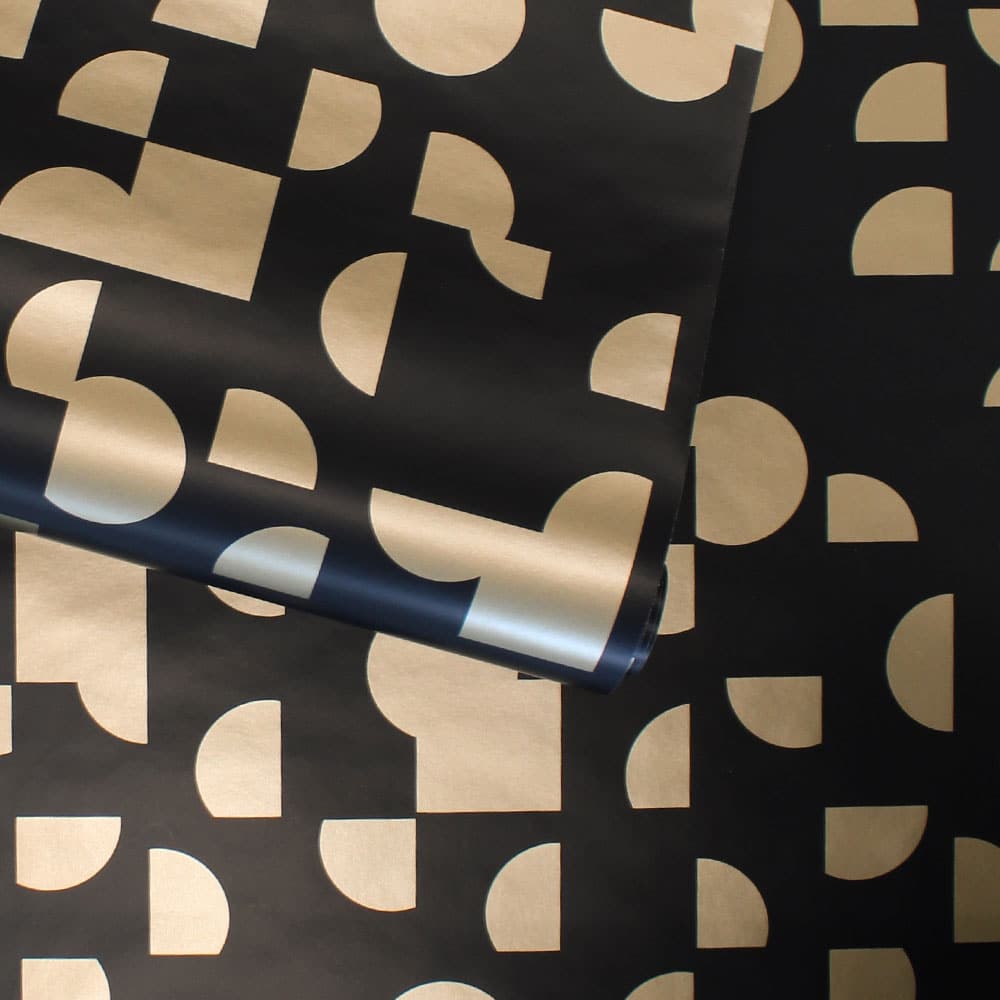 Mod Geo Peel And Stick Wallpaper-Tempaper & Co.-Tempaper-MG15109-Wall PaperBlack-8-France and Son