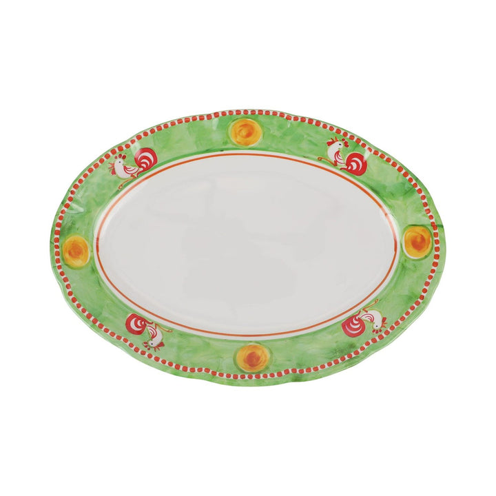 Melamine Campagna Gallina Oval Platter - Default Title