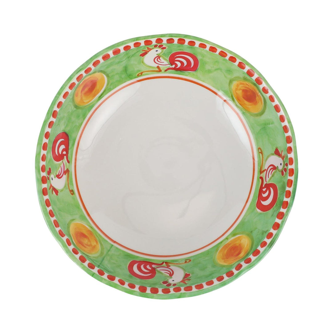 Melamine Campagna Gallina Serving Bowl