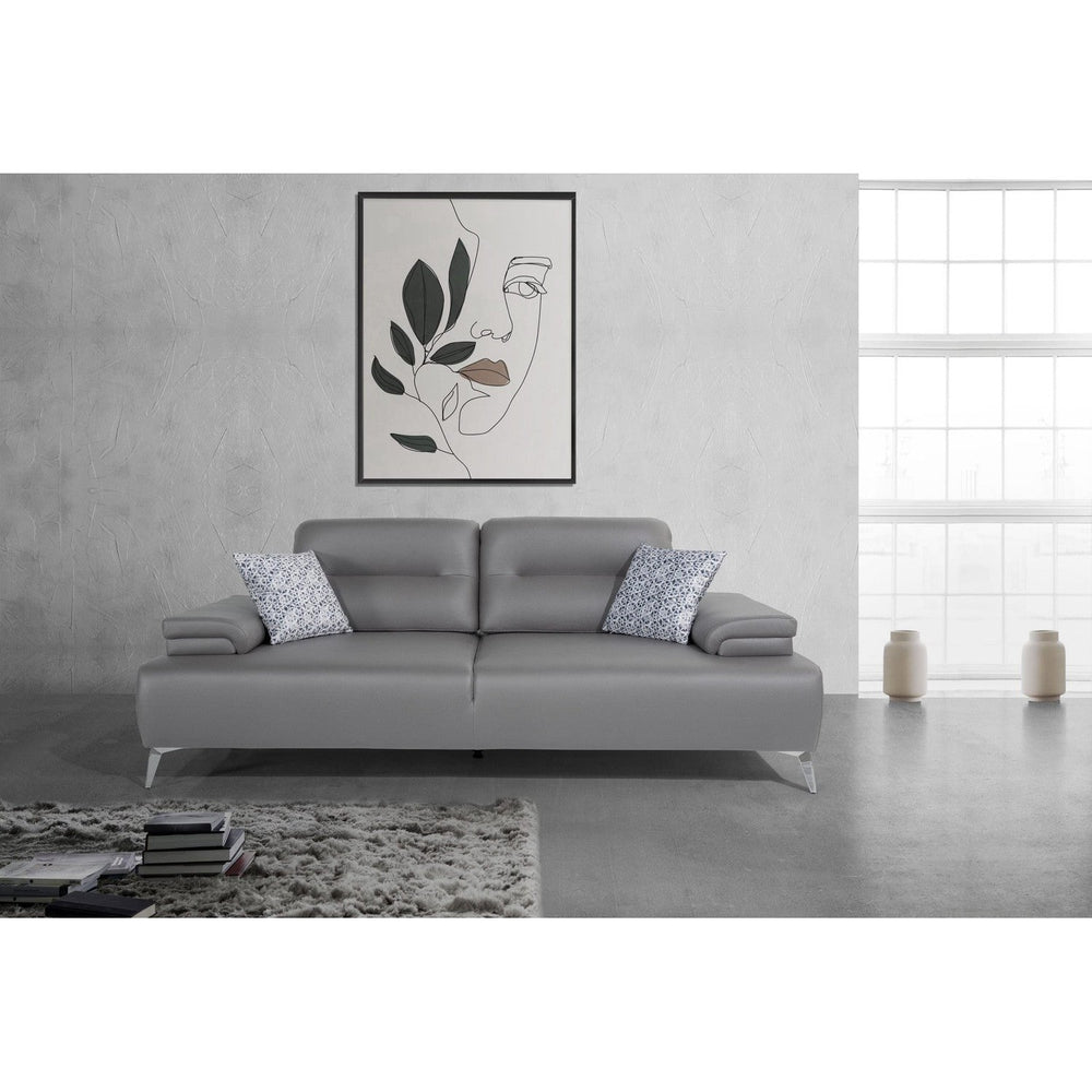 Ruslan Sofa-Whiteline Modern Living-WHITELINE-SO1759-LGRY-Sofas-2-France and Son