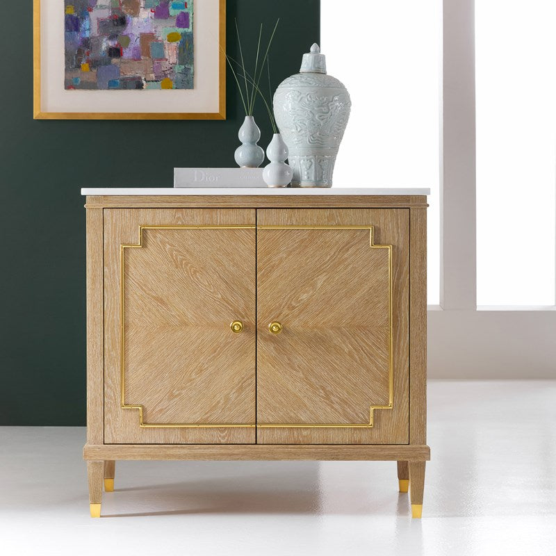 Cabinets & Curios Noelle Two Door Cabinet
