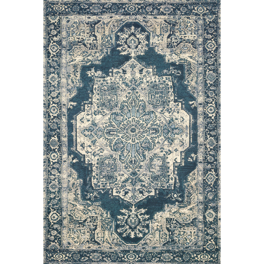 Loloi Mika Dk Blue 6'-7" x 9'-4" Area Rug