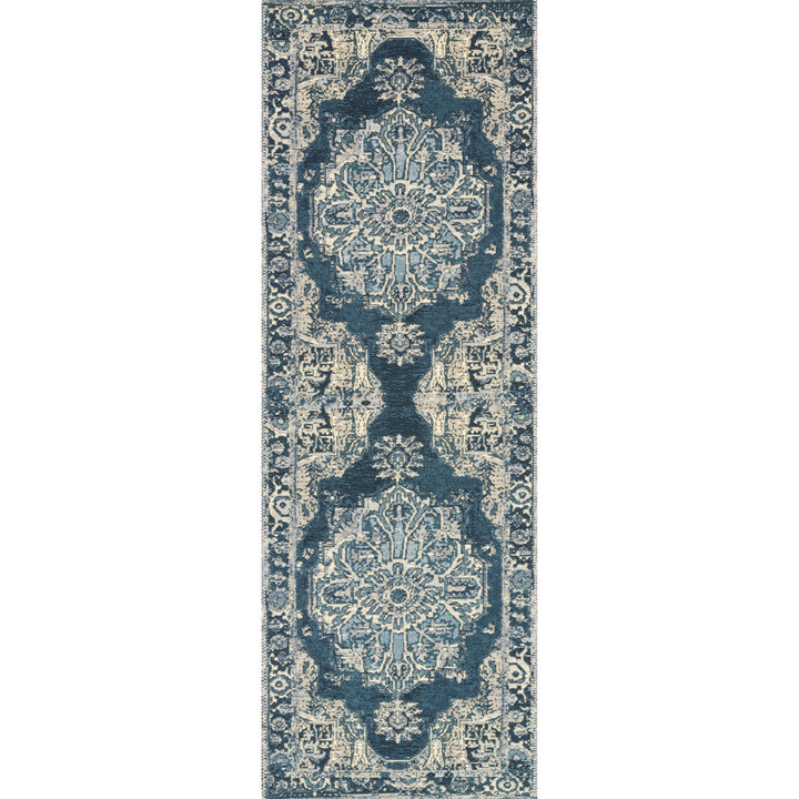 Loloi Mika Dk Blue 6'-7" x 9'-4" Area Rug