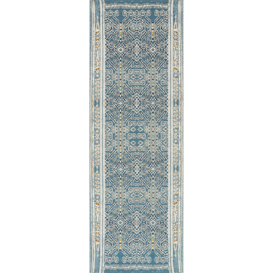 Loloi Mika Ocean 2'-5" x 11'-2" Runner Rug