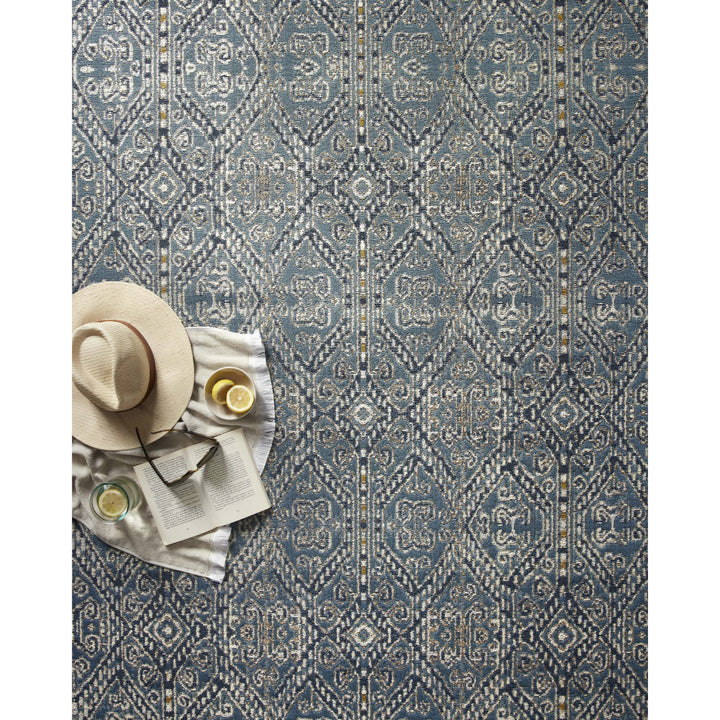 Loloi Mika Ocean 2'-5" x 4' Accent Rug