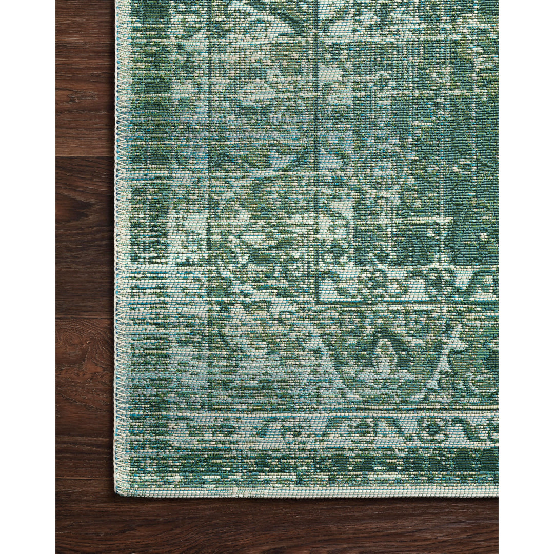 Loloi Mika Green / Mist 2'-5" x 7'-8" Runner Rug