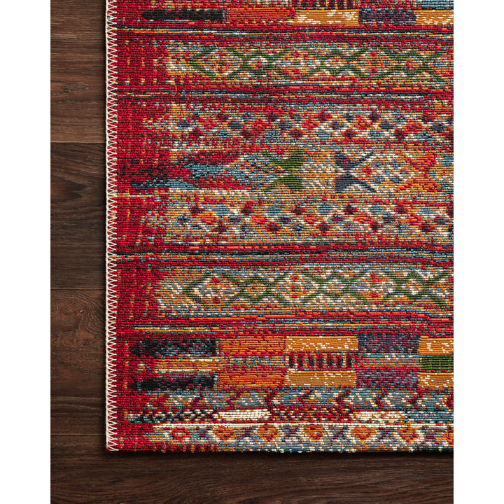 Loloi Mika Red / Multi 6'-7" x 9'-4" Area Rug