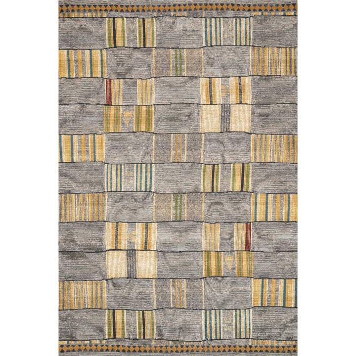 Loloi Mika Granite / Multi 2'-5" x 11'-2" Runner Rug