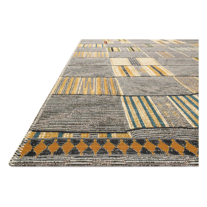 Loloi Mika Granite / Multi 3'-11" x 5'-11" Accent Rug