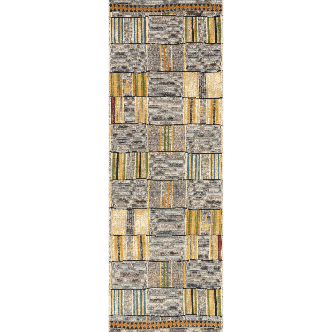 Loloi Mika Granite / Multi 3'-11" x 5'-11" Accent Rug