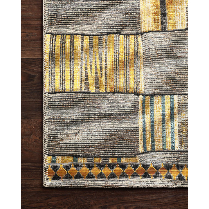 Loloi Mika Granite / Multi 2'-5" x 11'-2" Runner Rug