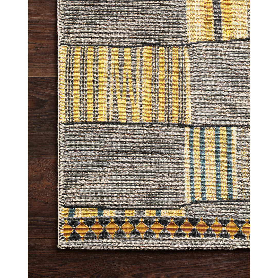 Loloi Mika Granite / Multi 3'-11" x 5'-11" Accent Rug