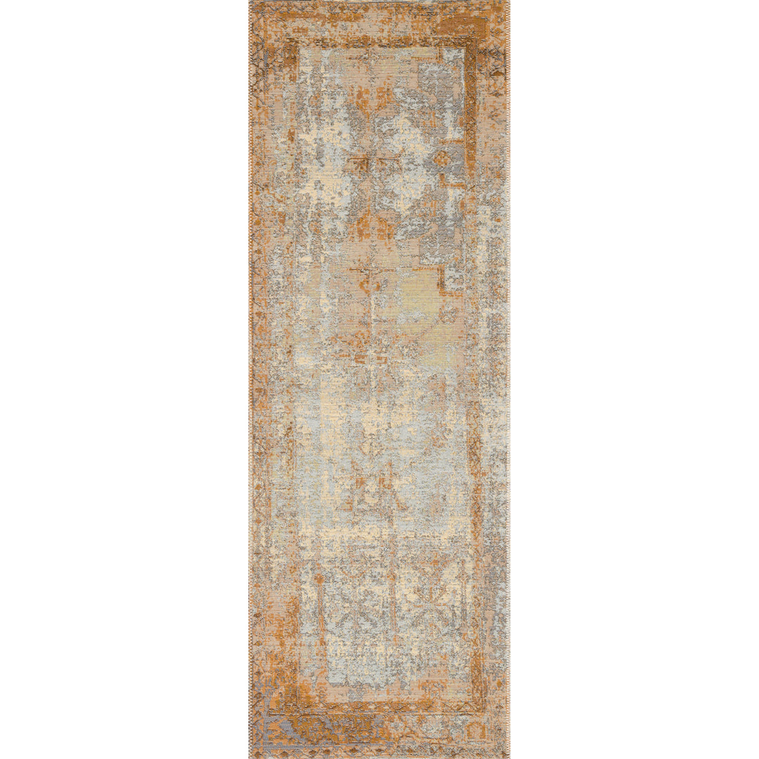 Loloi Mika Ant. Ivory / Copper 2'-5" x 11'-2" Runner Rug