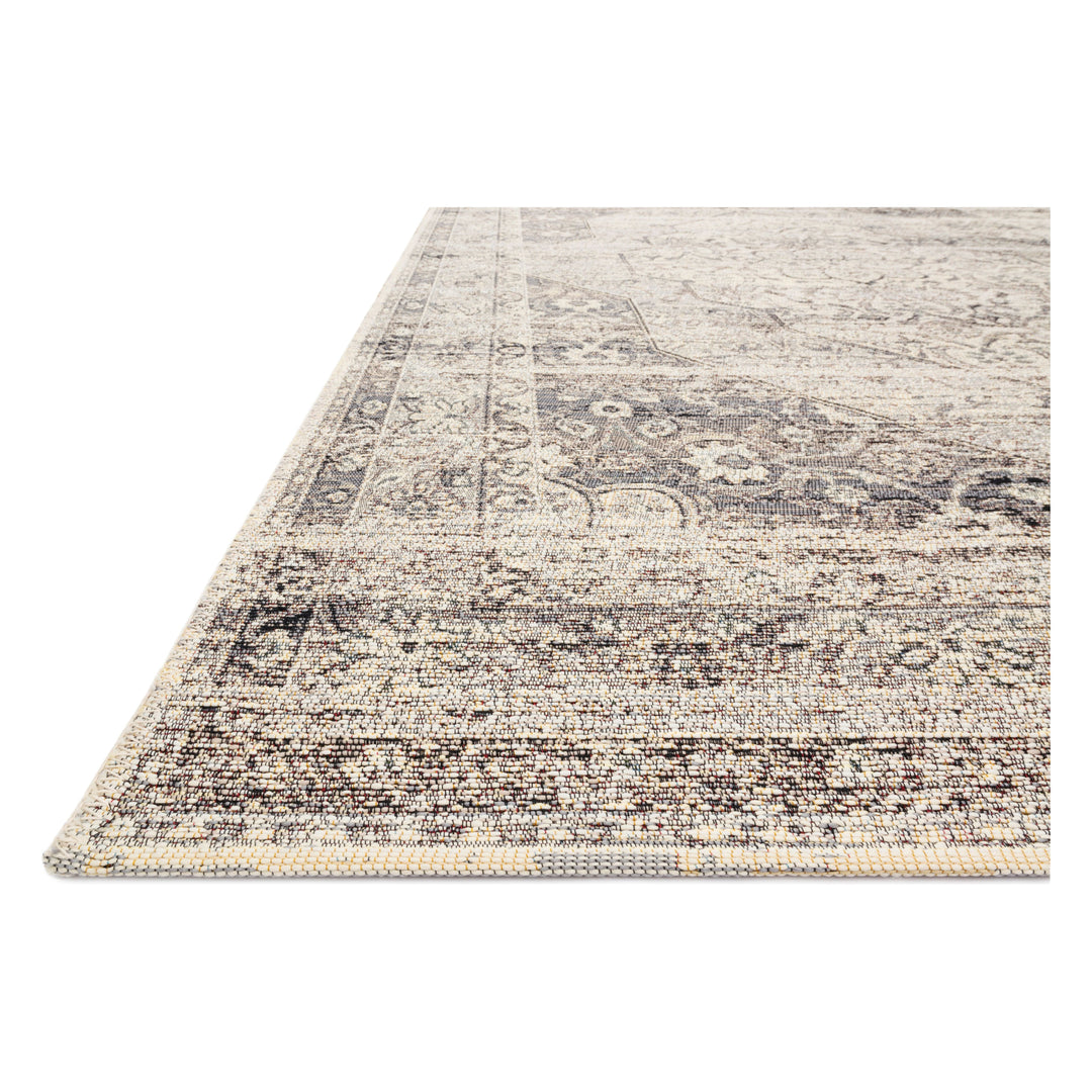 Loloi Mika Stone / Ivory 5'-3" x 7'-8" Area Rug