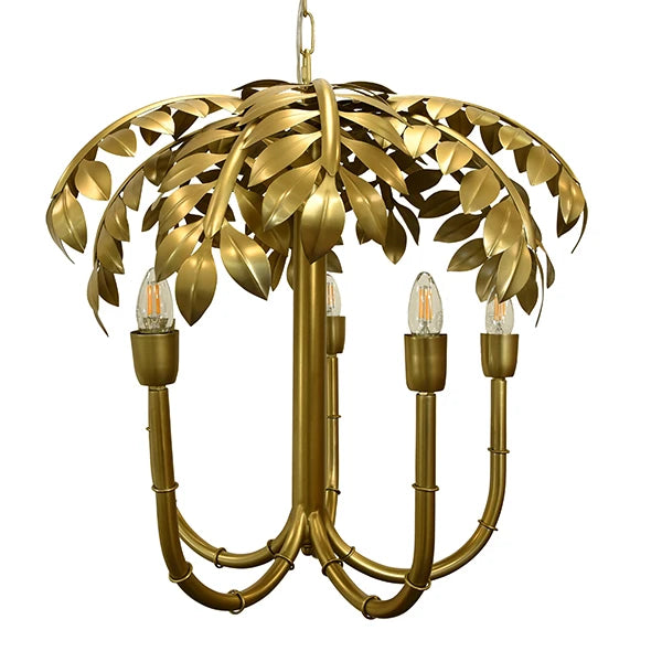 Millie 5-Light Palm Tree Chandelier
