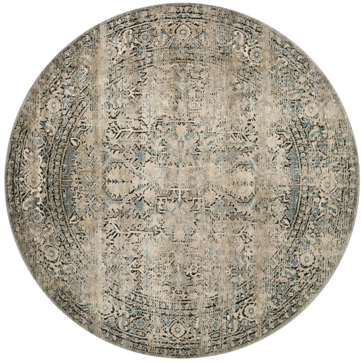 Loloi Millennium Grey / Stone 7'-7" x 7'-7" Round Area Rug