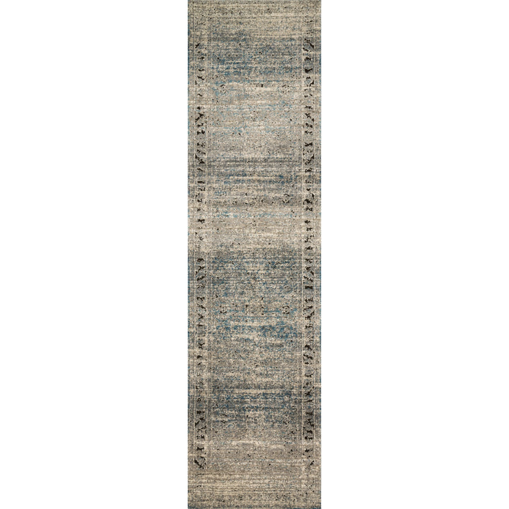 Loloi Millennium Grey / Blue 5'-3" x 7'-6" Area Rug