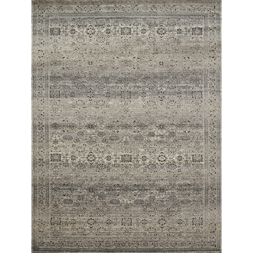 Loloi Millennium Grey / Charcoal 18" x 18" Sample Rug