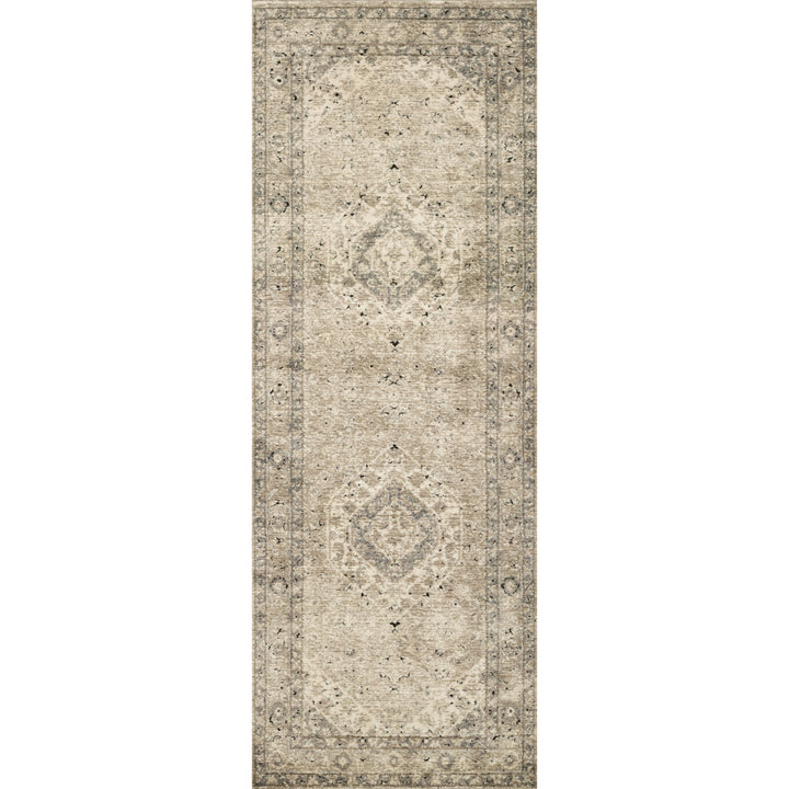 Loloi Millennium Sand / Ivory 18" x 18" Sample Rug