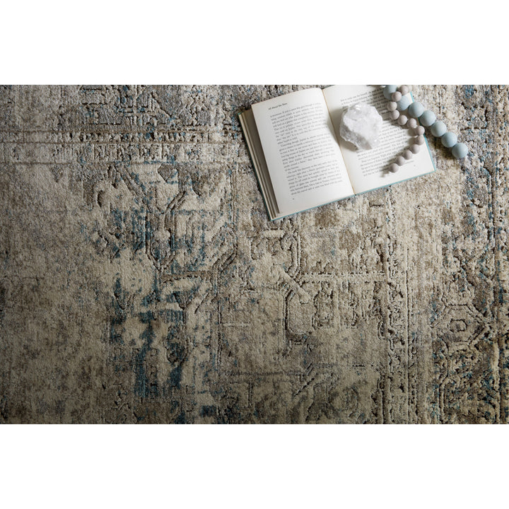 Loloi Millennium Taupe / Ivory 2'-8" x 7'-6" Runner Rug