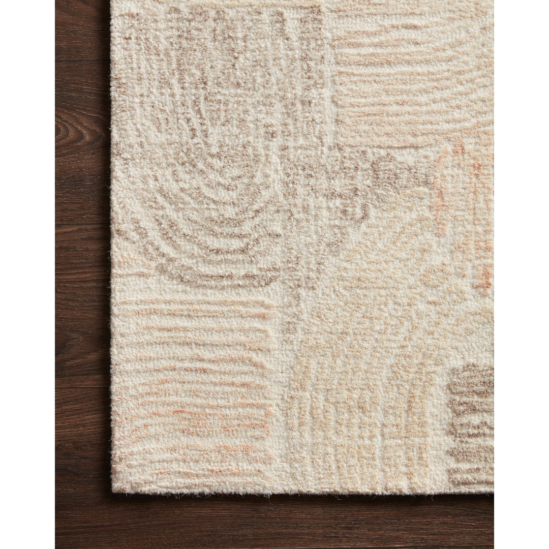 Loloi Milo Peach / Pebble 2'-6" x 9'-9" Runner Rug