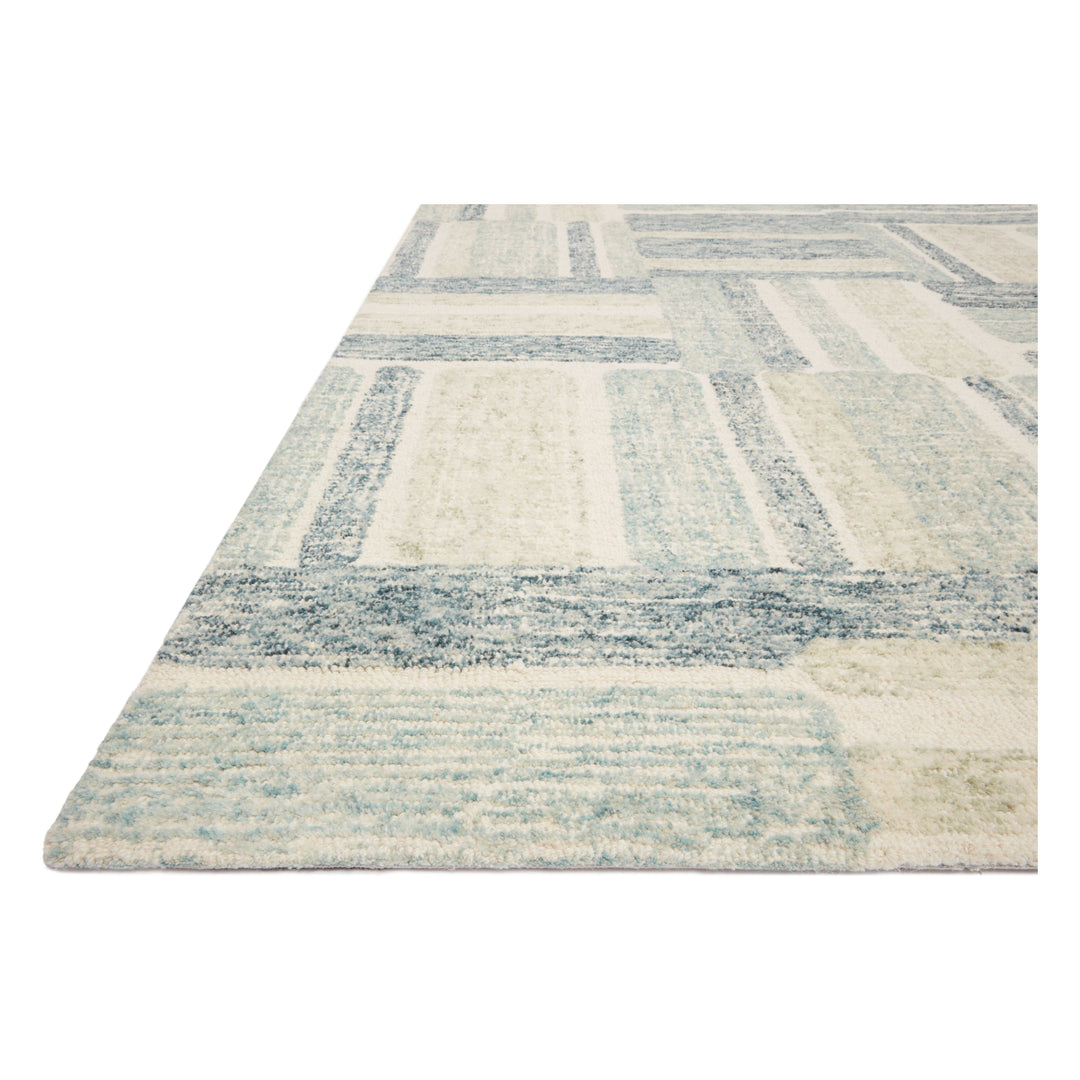 Loloi Milo Aqua / Denim 3'-6" x 5'-6" Accent Rug