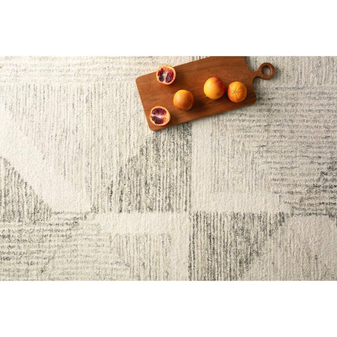 Loloi Milo Lt Grey / Granite 2'-3" x 3'-9" Accent Rug