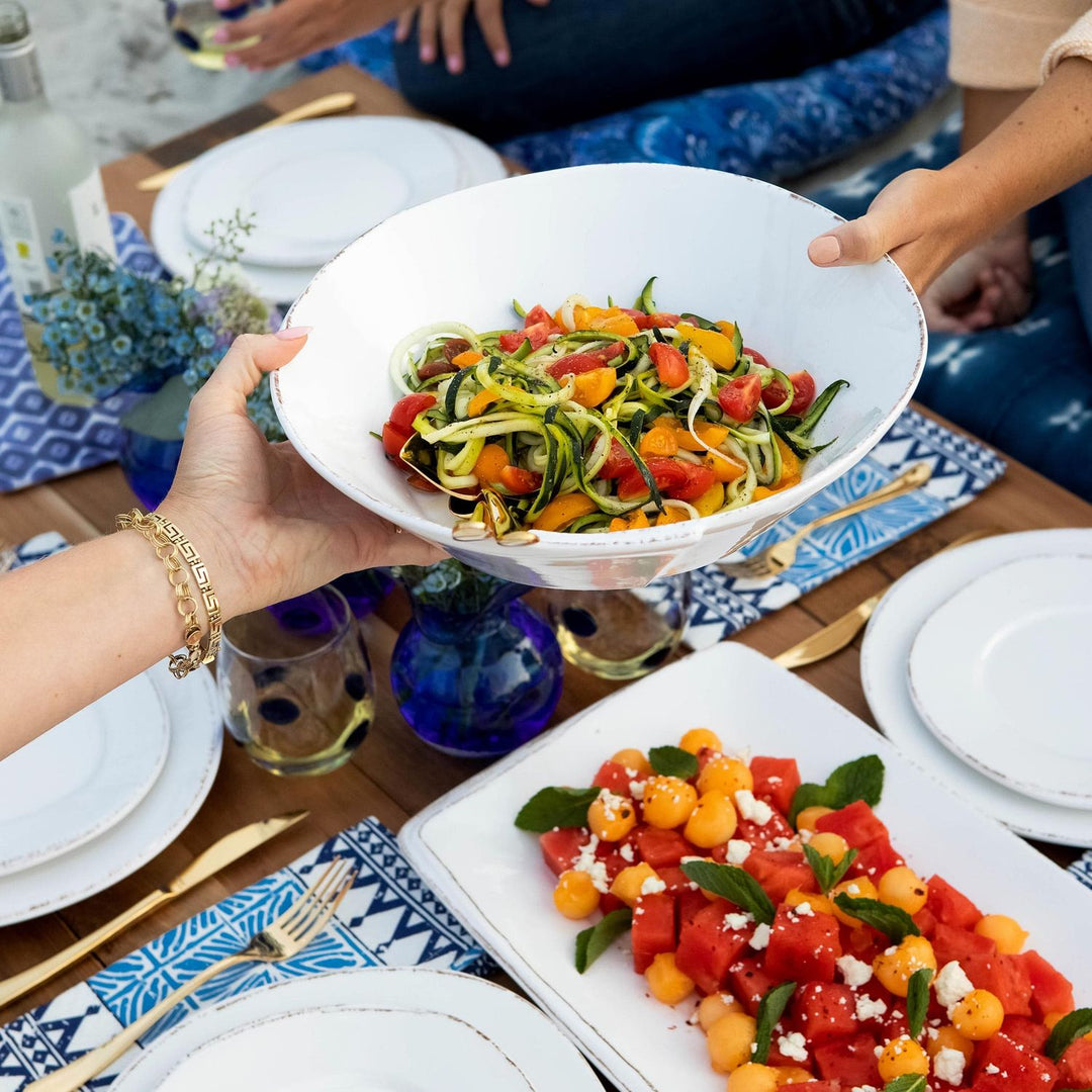 Melamine Lastra Shallow Bowl