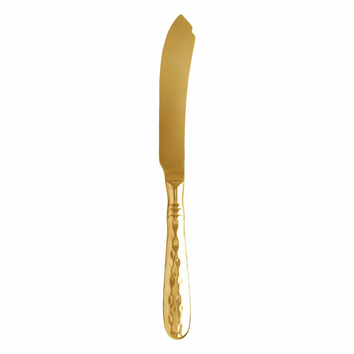 Martellato Cake Knife - Gold / Gold