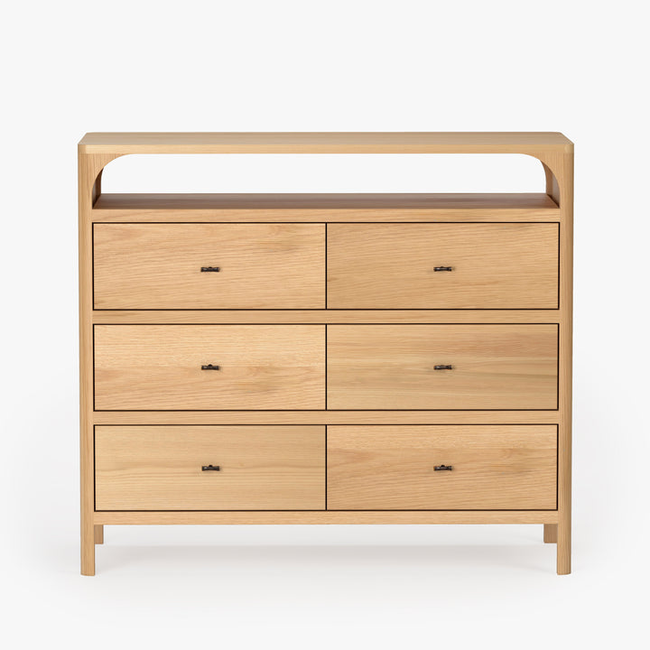Co.House Cali 6-Drawer Oak Dresser