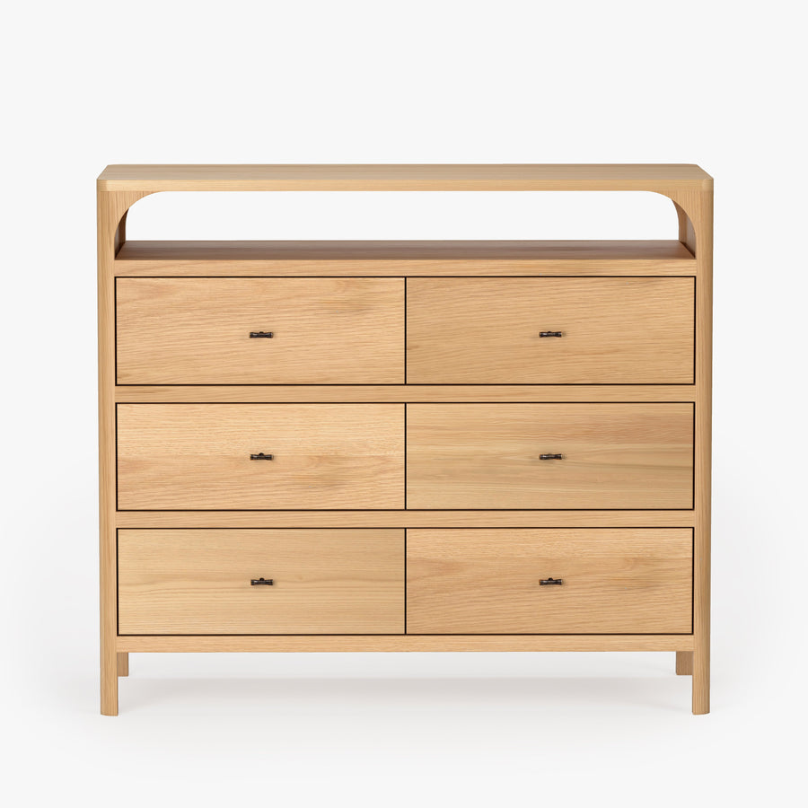 Co.House Cali 6-Drawer Oak Dresser