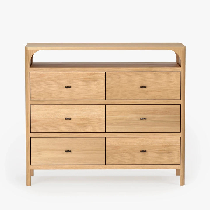 Cali 6-Drawer - Natural Oak