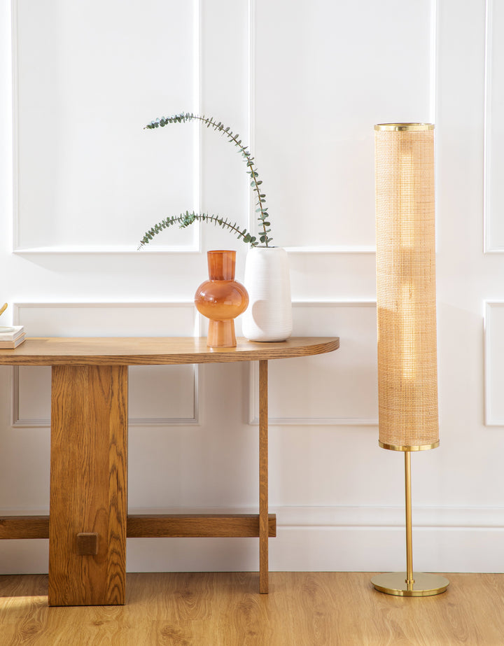 Co.House Saguaro Oak Demi-Lune Console