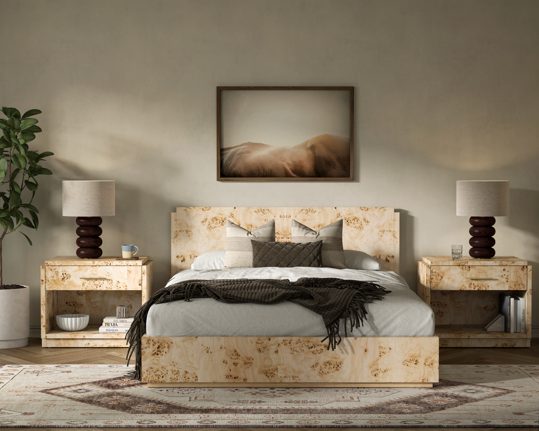 Co.House Wesley Burl Bed