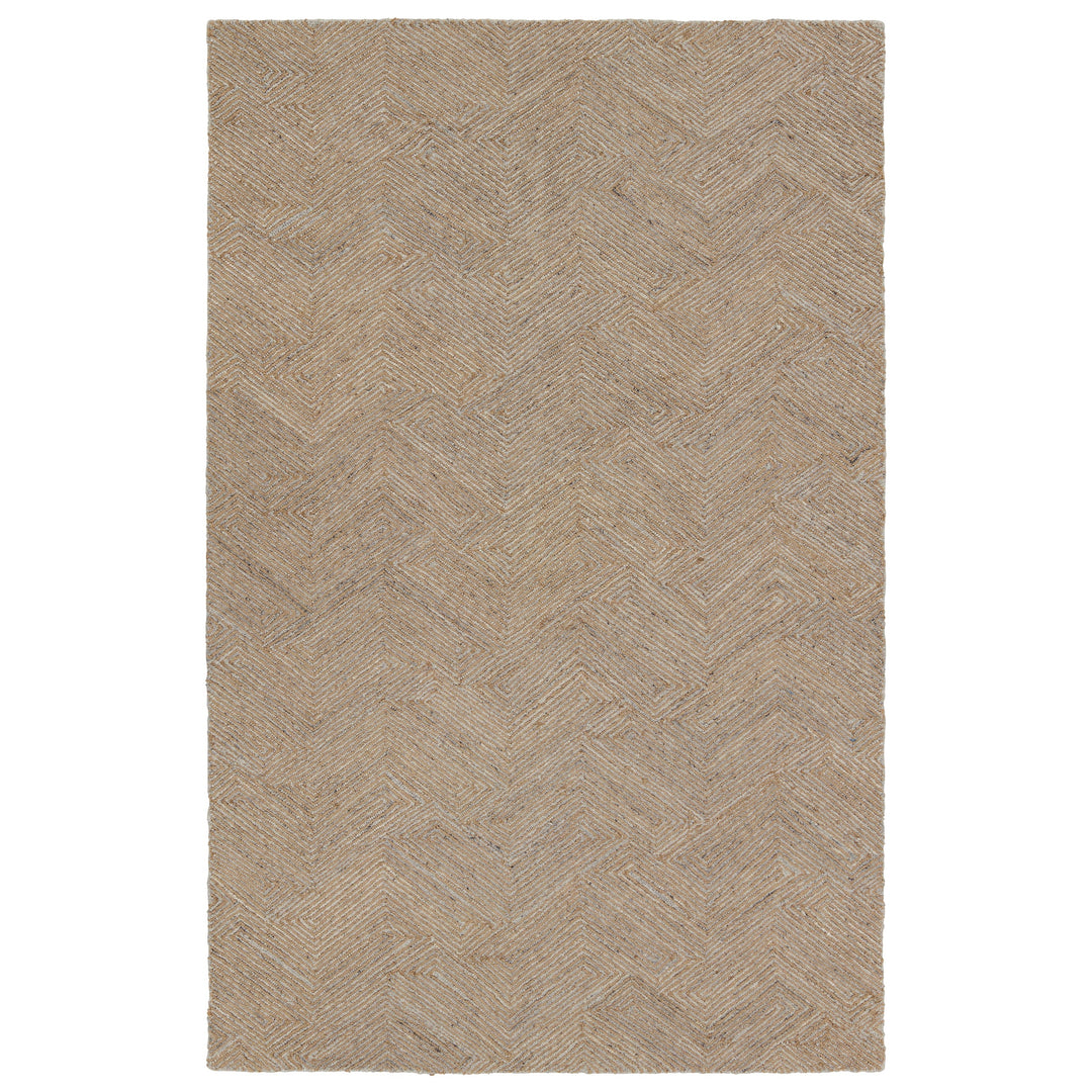 Jaipur Living Friesian Handmade Chevron Tan/Gray Area Rug (9'X12')