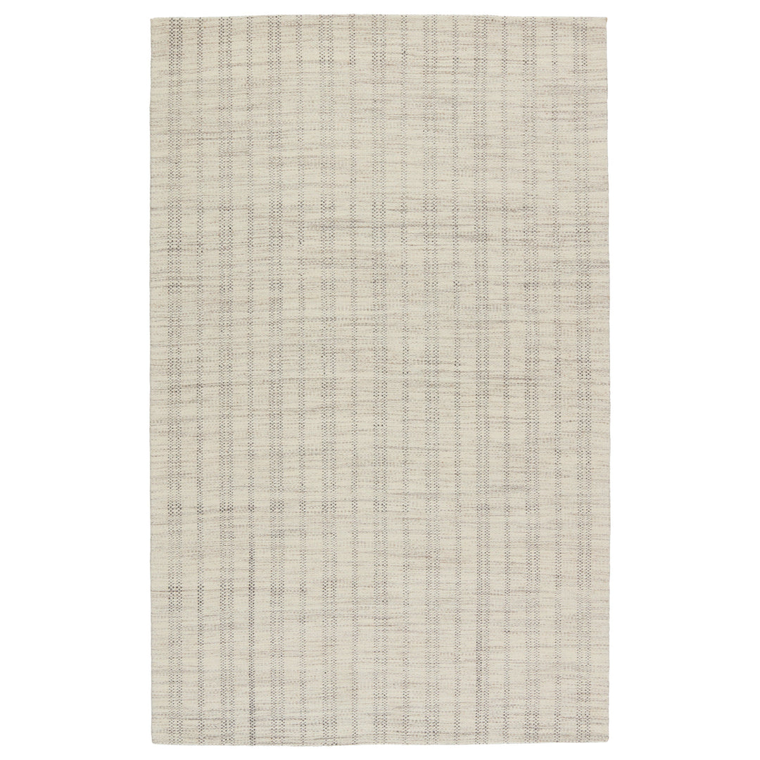 Jaipur Living Marietta Handmade Striped Cream/ Black Area Rug (8'X10')