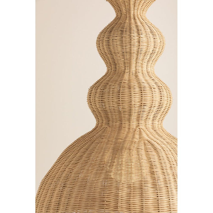 Mayla Pendant-Aged Brass