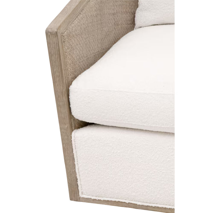 McGuire Swivel Club Chair