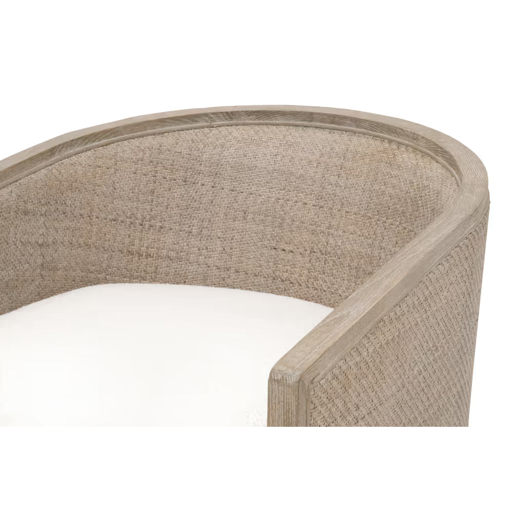 McGuire Swivel Club Chair