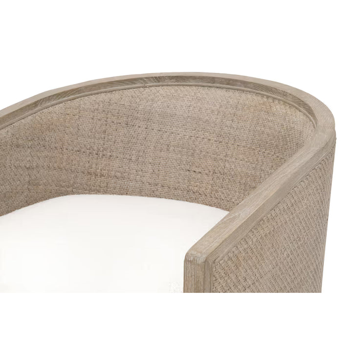 McGuire Swivel Club Chair