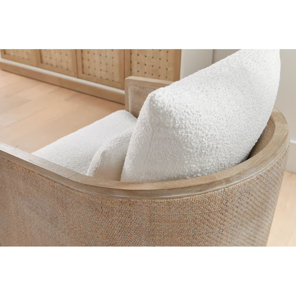 McGuire Swivel Club Chair