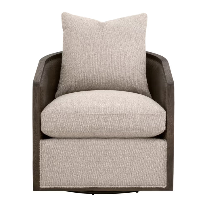 McGuire Swivel Club Chair