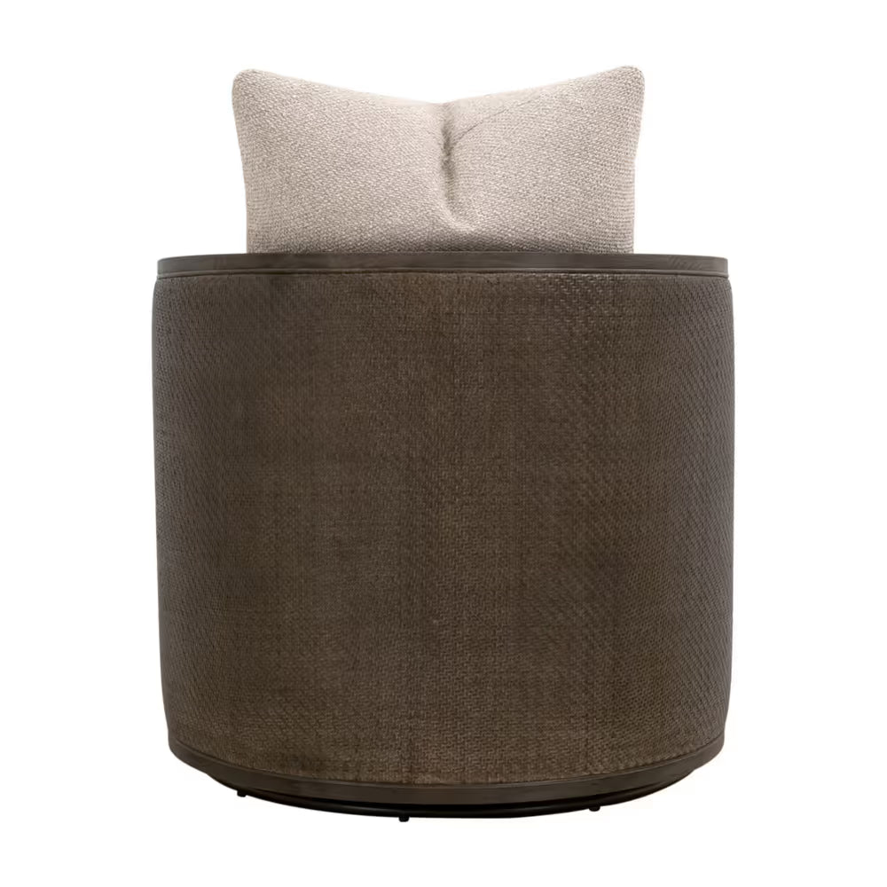McGuire Swivel Club Chair